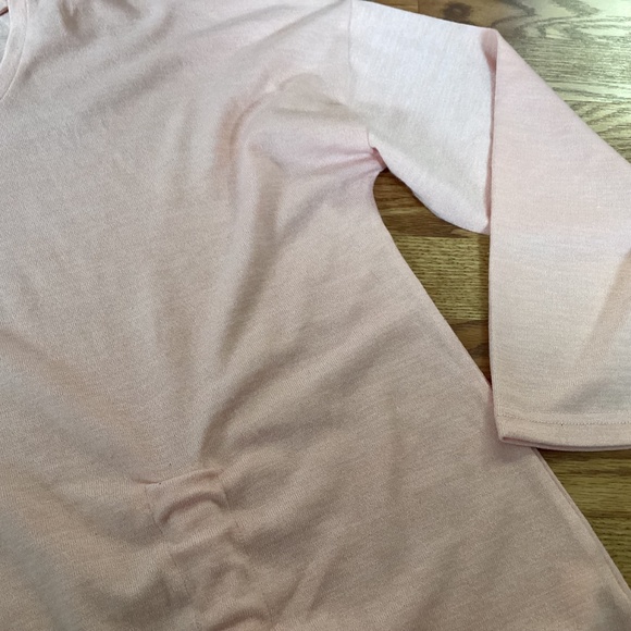 Weekend Suzanne Betro Peach Pullover Side Gather Tie Sweater Size 3X - Picture 3 of 5